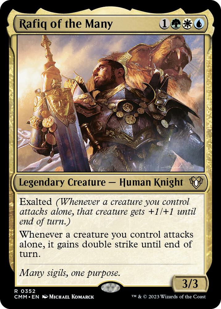 Rafiq of the Many 352 card
