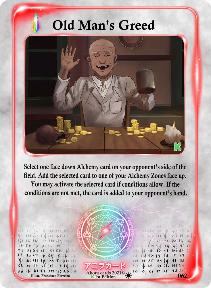 Old Man's Greed