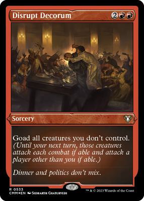 Disrupt Decorum