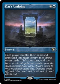 Day's Undoing (Foil Etched)