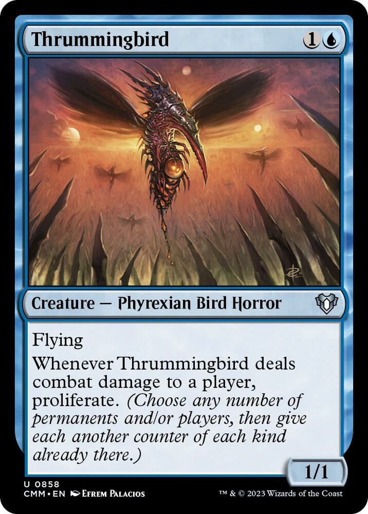 Thrummingbird 858 card