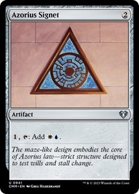 Azorius Signet (Commander Masters)