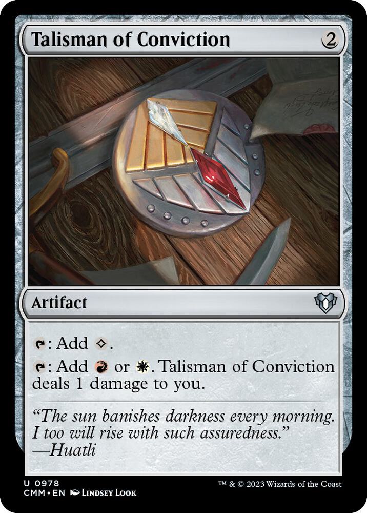 Talisman of Conviction 978 card