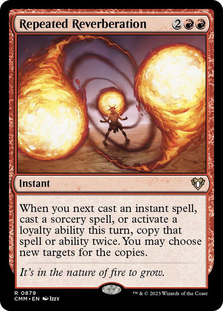 Repeated Reverberation 879 card