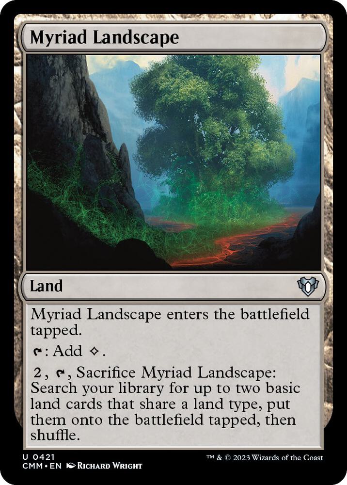 Myriad Landscape 421 card