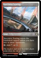 MTG Foil サインド 旗艦プレデター 英語版1枚 NEM ネメシス Spectator Seating (Foil Etched) - Commander Masters - Magic: The