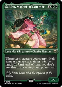 Sakiko, Mother of Summer (Foil Etched)