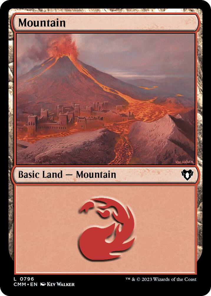 Mountain (0796) 796 card