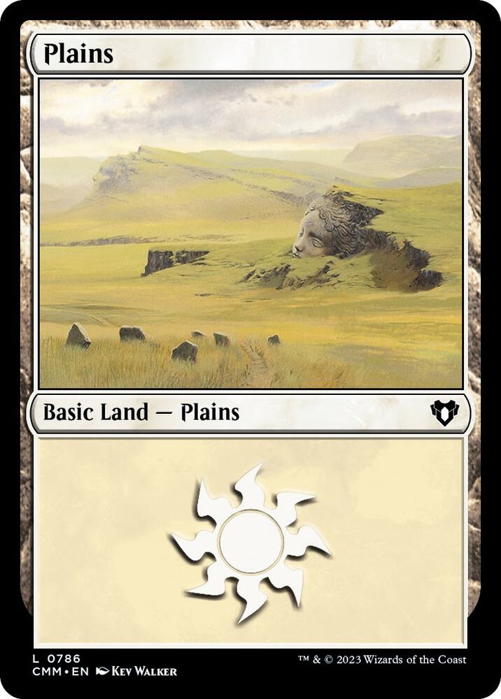 Plains (0786) 786 card