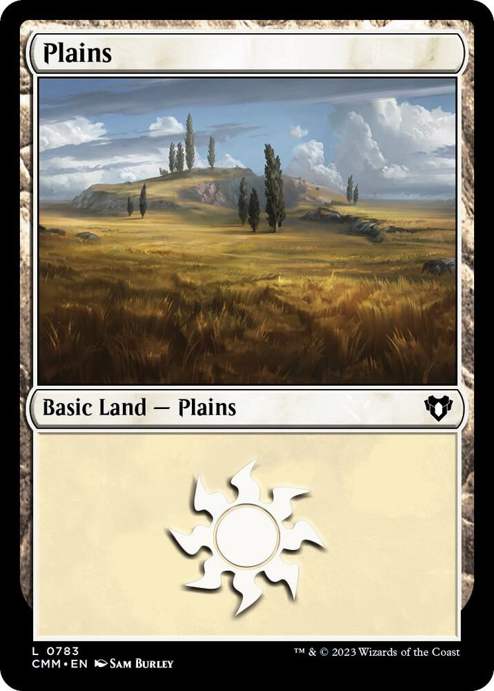 Plains (0783) 783 card