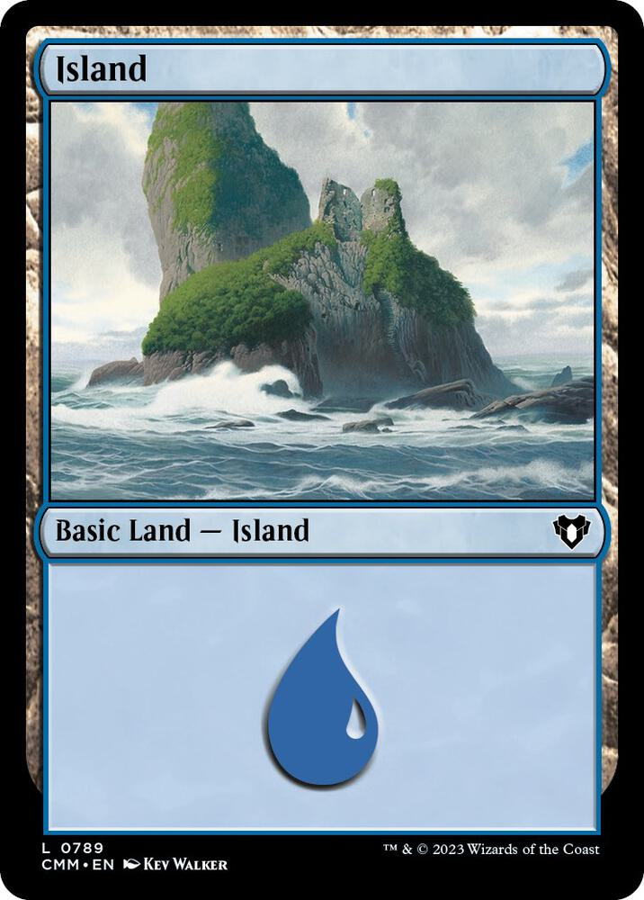 Island (0789) 789 card