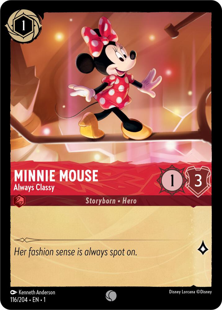 Minnie Mouse - Always Classy - The First Chapter - Disney Lorcana
