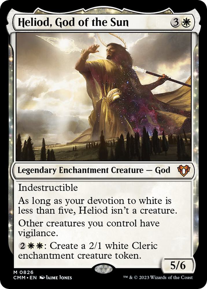 Heliod, God of the Sun 826 card