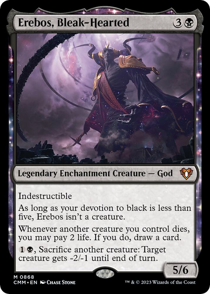 Erebos, Bleak-Hearted 868 card