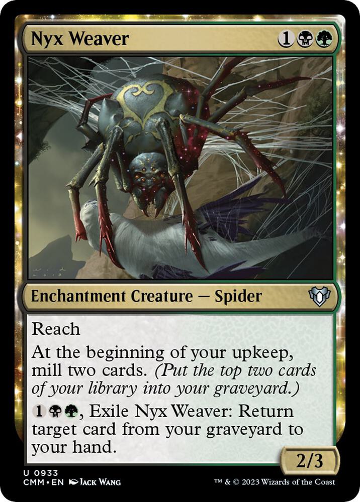 Nyx Weaver 933 card