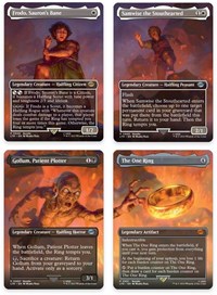 Mount Doom Scene [Set of 4]