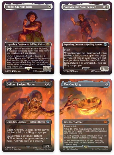 Mount Doom Scene [Set of 4]
