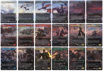 Battle of the Pelennor Fields Scene [Set of 18]