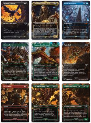 Collecting the MTG Lord of the Rings Scene Cards | TCGplayer