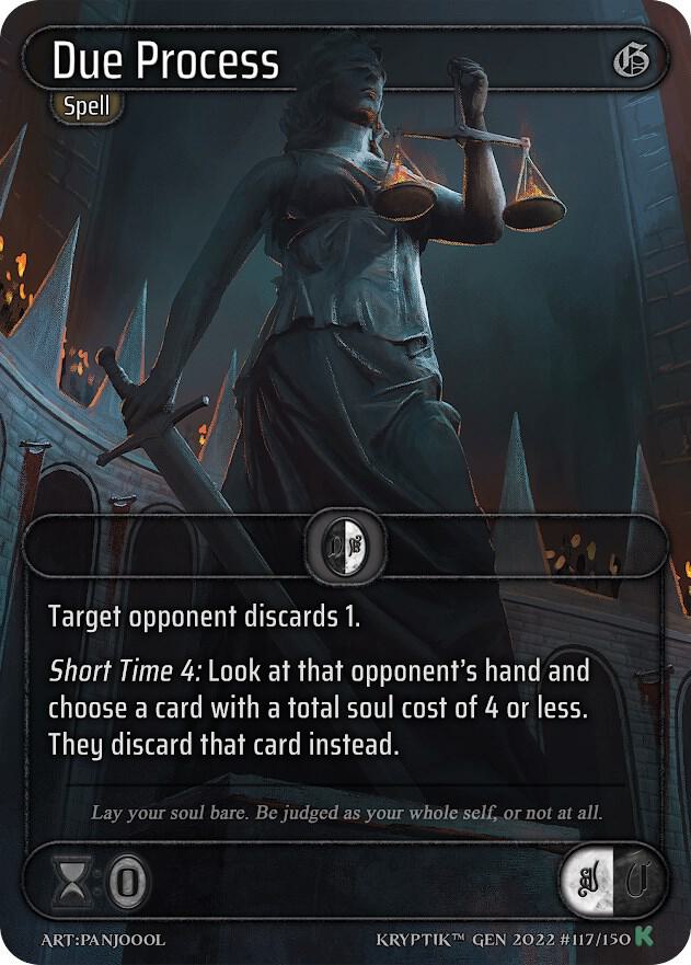 Due Process - Genesis [Kickstarter] - Kryptik TCG