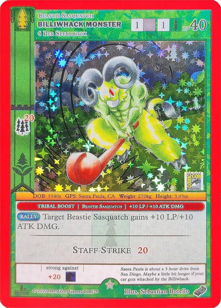 Billiwhack Monster (SDCC 2022)