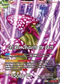Cell Max // Cell Max, Devouring the Earth card art
