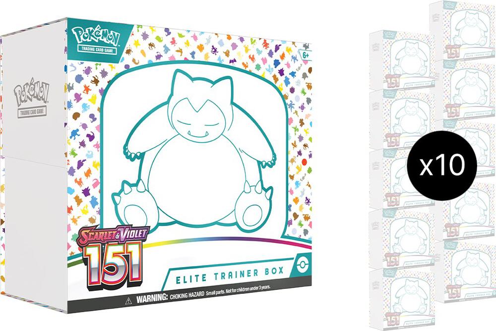 151 Elite Trainer Box Case - SV: Scarlet & Violet 151 - Pokemon