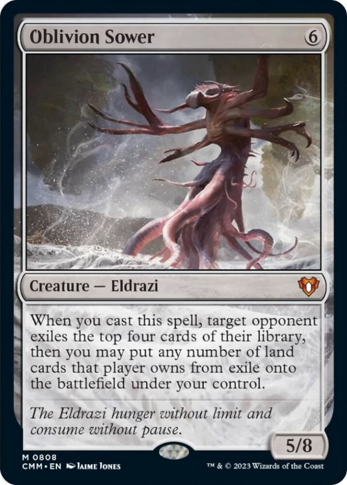 Oblivion Sower 808 card