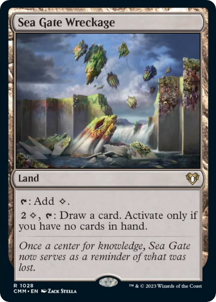 Sea Gate Wreckage 1028 card
