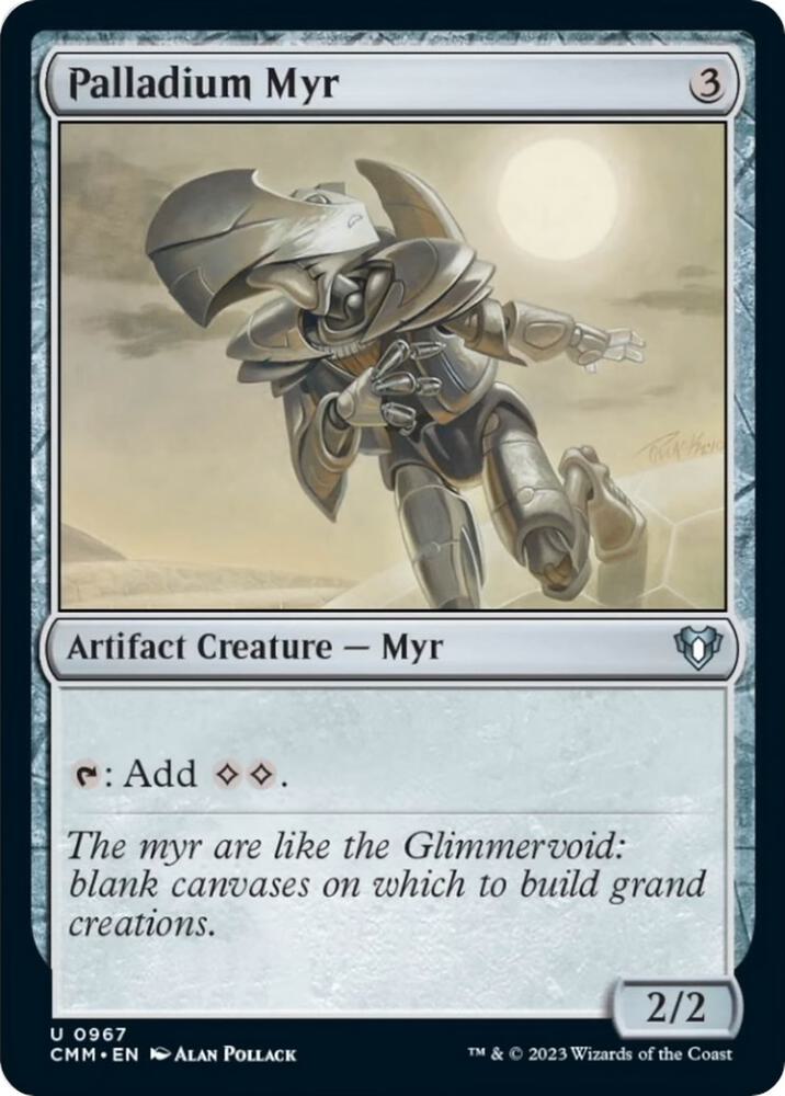 Palladium Myr 967 card