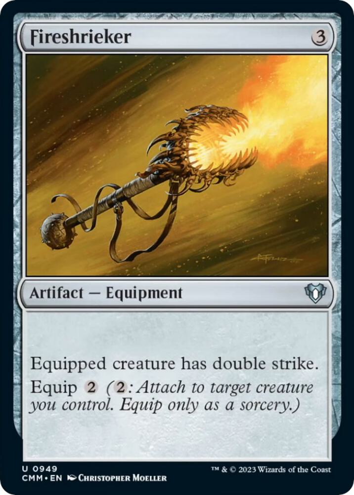 Fireshrieker 949 card