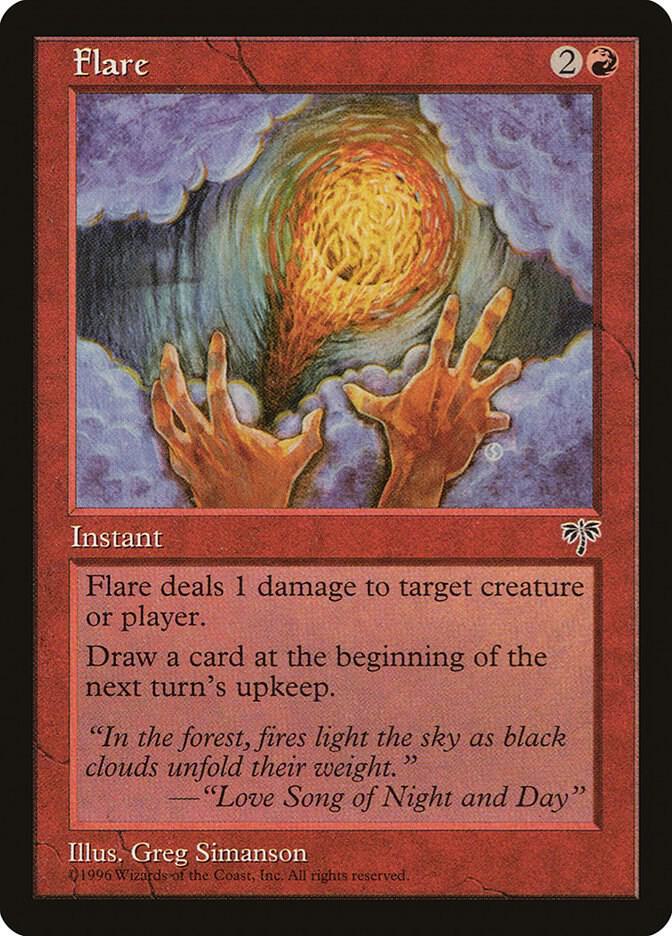 Magic: The Gathering - Incinerate - Mirage By Magic: The Gathering