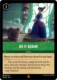 Do It Again! - The First Chapter - Lorcana card