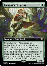 Composer of Spring (Extended Art) (Foil)