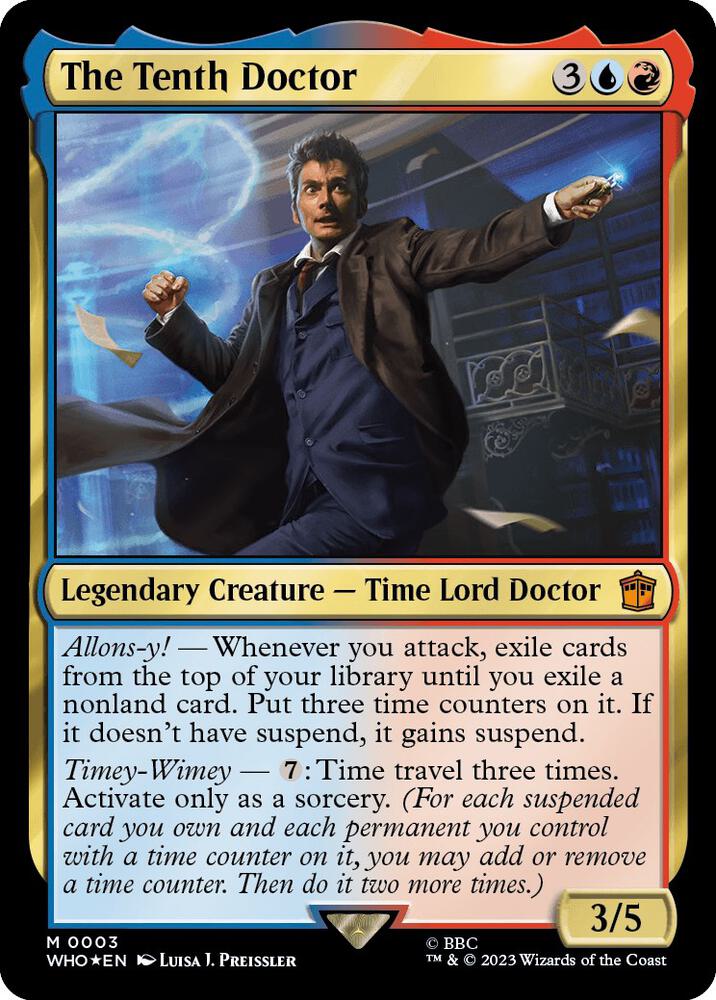 The Tenth Doctor - Universes Beyond: Doctor Who - Magic: The Gathering