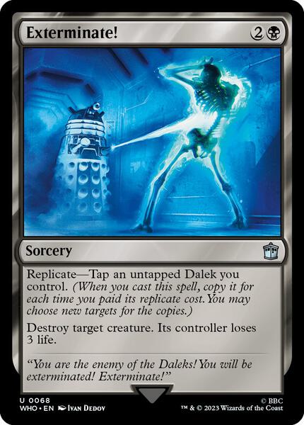 Exterminate! - Universes Beyond: Doctor Who - Magic: The Gathering