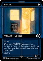 tardis card sleeves Paramint the next spell you cast this turn has cascade and you may planeswalk Custom Deck box for when
