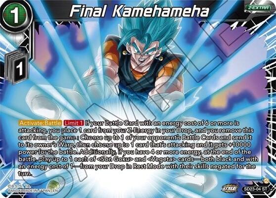 コミック・アニメ namco limited Final Kamehameha! Ver.6 Final Kamehameha - Critical Blow - Dragon Ball Super: Masters