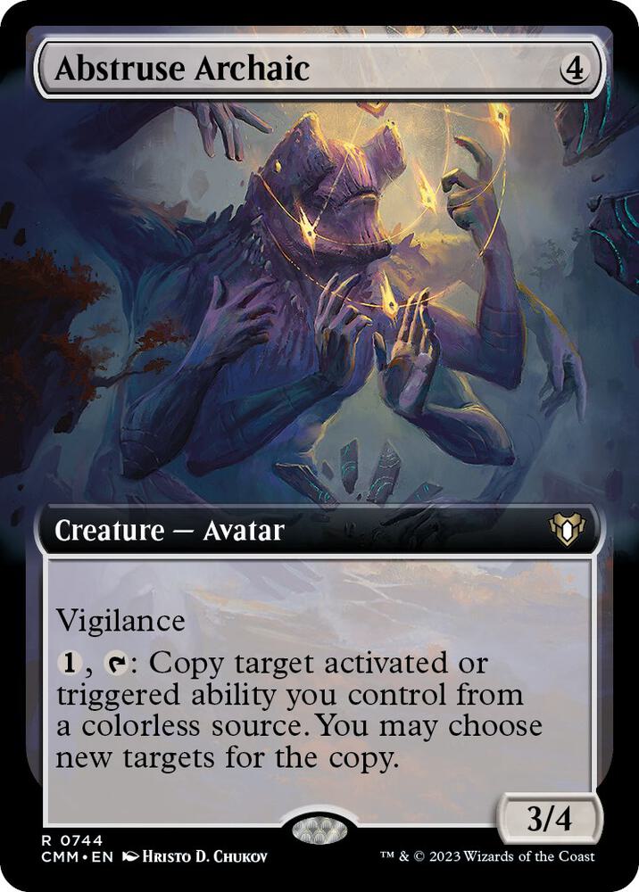 Abstruse Archaic (Extended Art) - Commander Masters - Magic: The