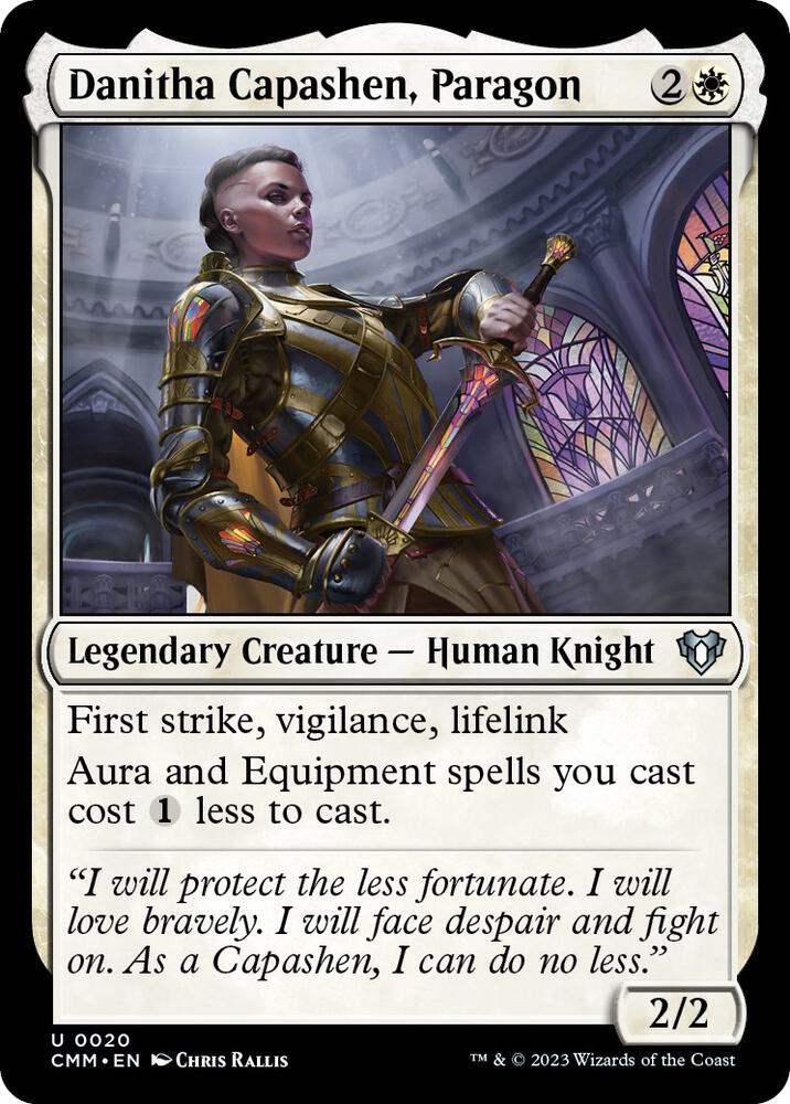 Danitha Capashen, Paragon 20 card