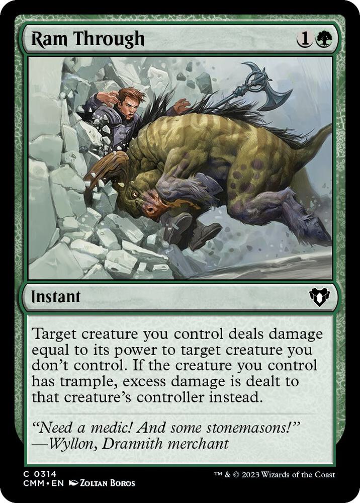 Ram Through 314 card