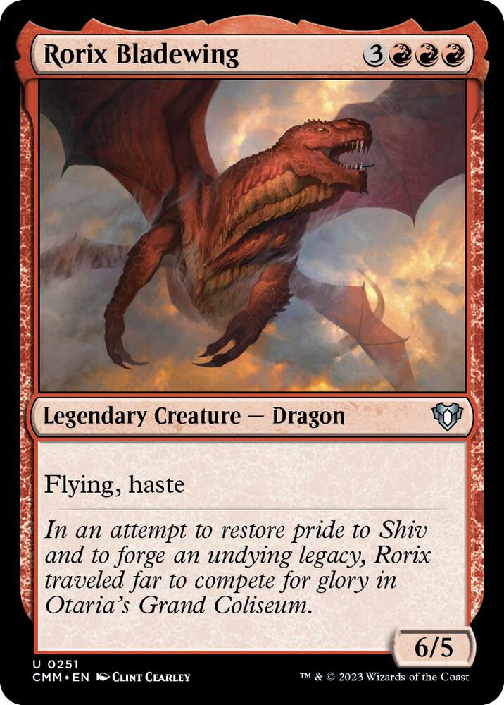 Rorix Bladewing 251 card