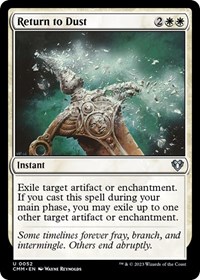 Return to Dust (Commander Masters)