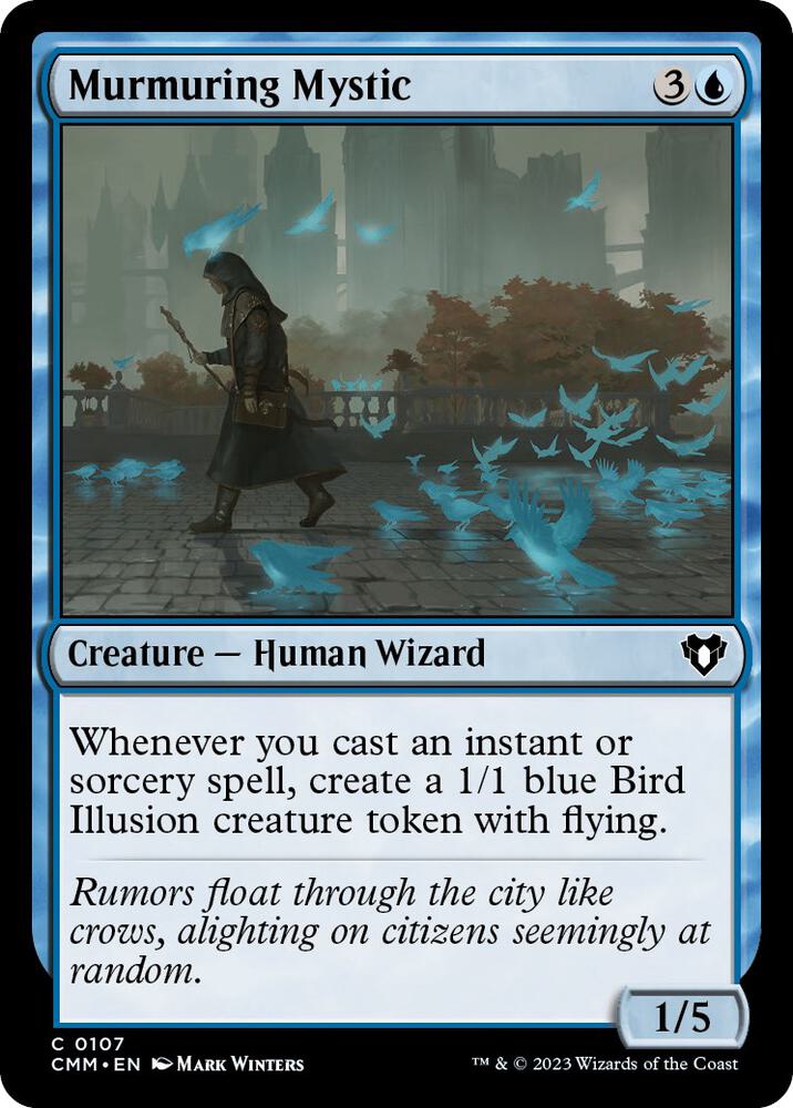 Murmuring Mystic 107 card