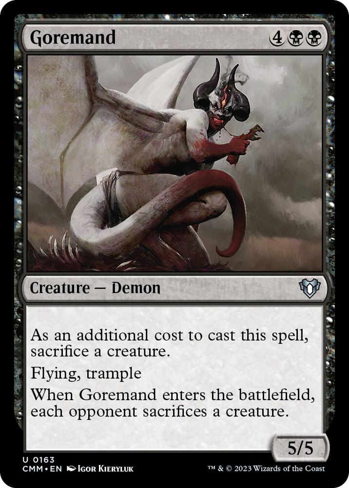 Goremand 163 card