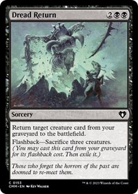 Dread Return (Commander Masters)