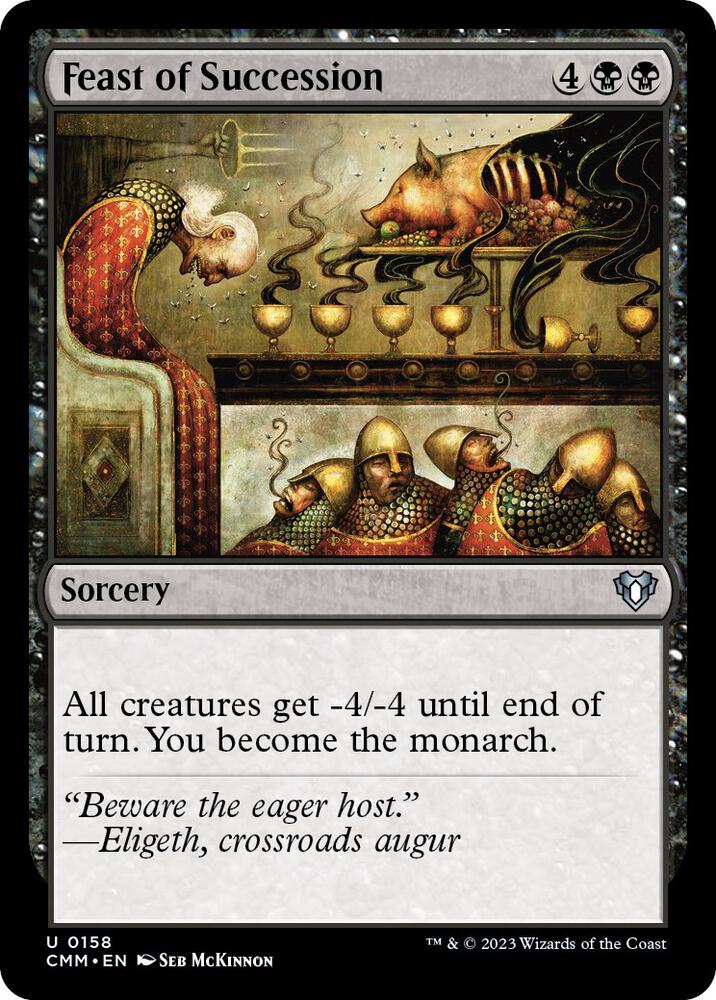 Feast of Succession 158 card