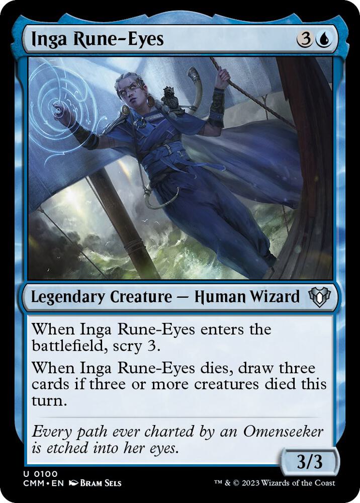 Inga Rune-Eyes 100 card