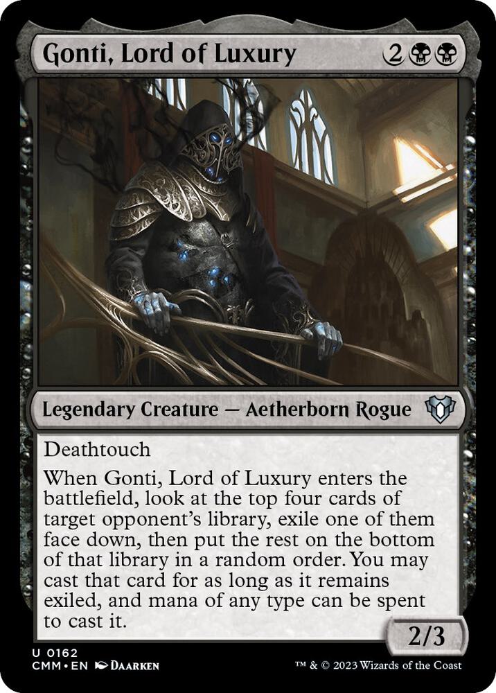 Gonti, Lord of Luxury 162 card