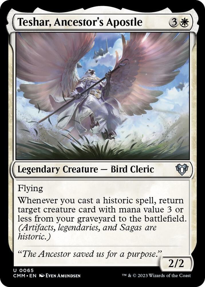 Teshar, Ancestor's Apostle 65 card